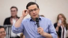 Federal Conservative leadership candidate Pierre Poilievre holds a campaign rally in Toronto, Saturday, April 30, 2022. THE CANADIAN PRESS/Chris Young