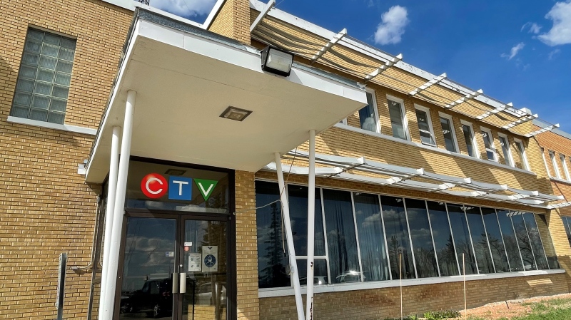 The exterior of the CTV News Regina building is seen in this undated file image. (Brendan Ellis/CTV News) 