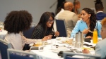 Members participate in a meeting Tuesday, May 24, 2022, on how to make Black-run not-for-profit organizations successful. (Photo courtesy of Evens Lamarre)
