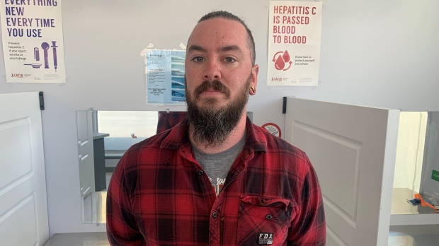 Emile Gariepy, of the Newo Yotina Friendship Centre, says the limited number of hours the centre operates isn't enough to distribute clean needles to everyone who needs them. (Wayne Mantyka/CTV News Regina)