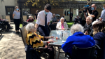 Prime Minister Justin Trudeau meets with seniors in Saskatoon on May 25, 2022. (Pat McKay/CTV News)