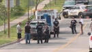 A man is dead after a shooting near a Toronto elementary school on Thursday. (CTV News Toronto)