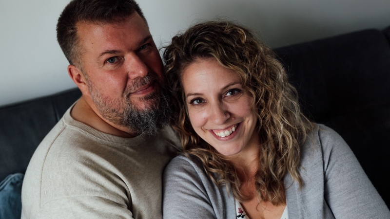 John and Kara Monaghan are lobbying and fundraising to bring "Mr. Jones," his wife, his four older siblings and their large families to Nova Scotia from Afghanistan. (COURTESY: Lyndsay Doyle)