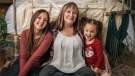 Marleen Conacher is pictured with her two granddaughters. The quick thinking of Meaka Star, left, helped her avoid serious outcomes from two strokes. (Submitted photos)