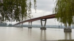 The Fraser River is seen from Abbotsford on Thursday, May 26, 2022. (CTV)