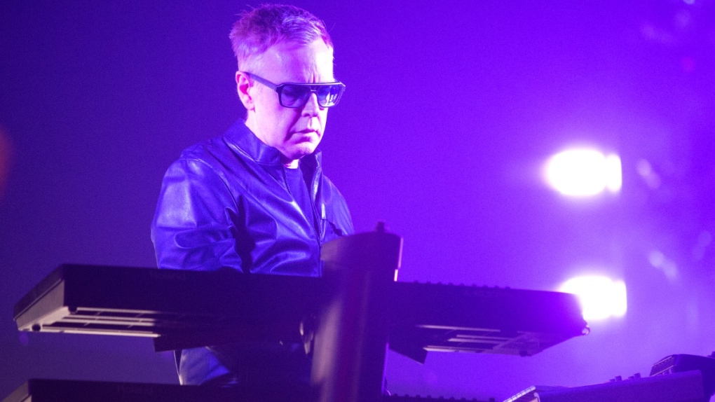 Depeche Mode's Andy Fletcher in 2017