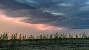 Storm over Argyle. Photo by Carly Steidinger.