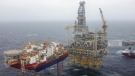 FILE - Johan Sverdrup oil field off the North Sea is shown on Oct. 9, 2018. (Carina Johansen/NTB Scanpix via AP)