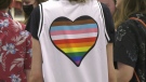 Lumsden High School recently hosted the Gay-Straight Alliance Student Summit. Over 100 students were present for the event. (Luke Simard CTV News Regina)