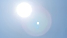 Sun shining during a heat event in Windsor, Ont. on Monday, May 30, 2022. (Chris Campbell/CTV News Windsor)