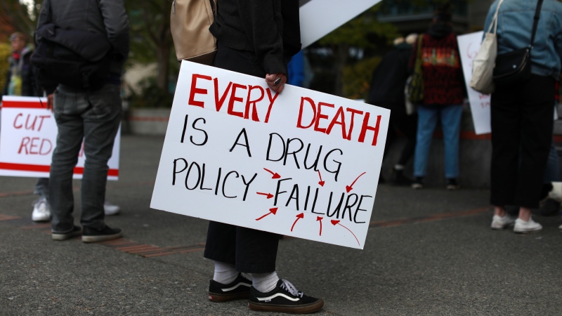 11% decrease year-over-year in toxic drug deaths, B.C.'s March data shows