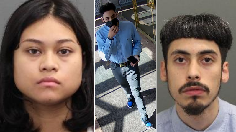 Ottawa police say Danielle Jimenez-Golez, 19, (left) and Jason Goulet-Fernandez, 22, both of Montreal, are facing charges in connection with at least five alleged 'grandparent' scams in the region. (Ottawa Police Service/handout)