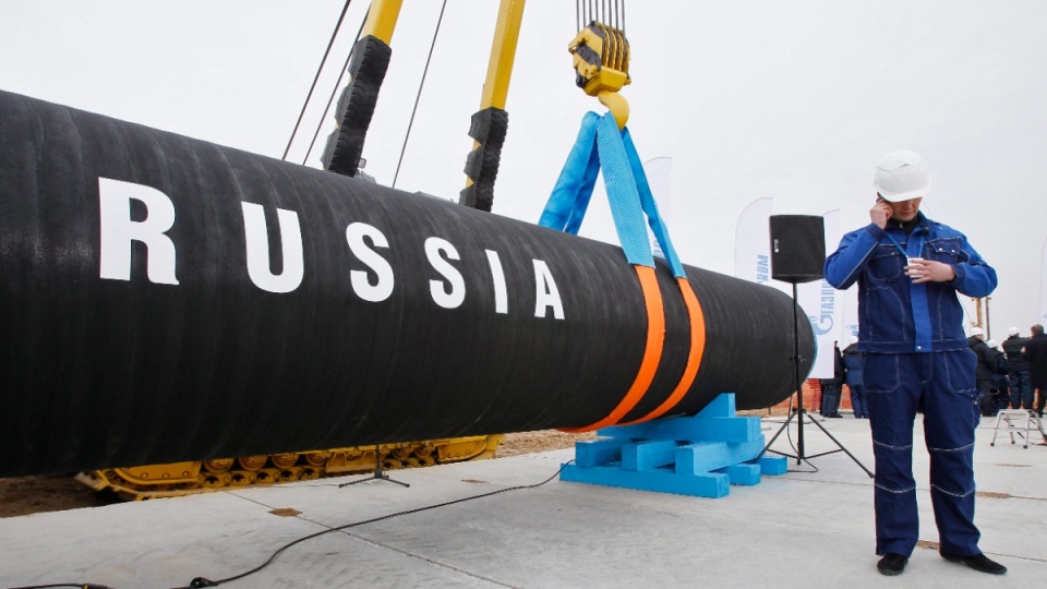 Nord Stream pipeline construction event in 2010
