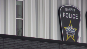 Barrie police detachment (Mike Arsalides/CTV News)