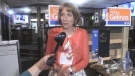 NDP MPP-elect France Gelinas on election night 2022. June 3/22 (Alana Everson/CTV Northern Ontario)