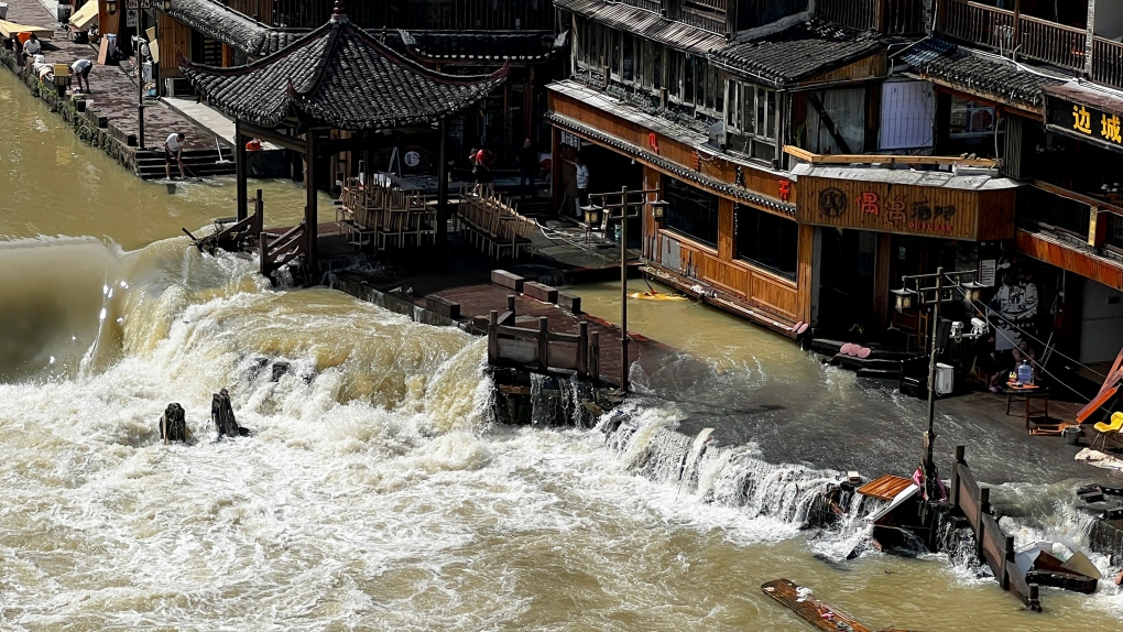 Southern China flooding