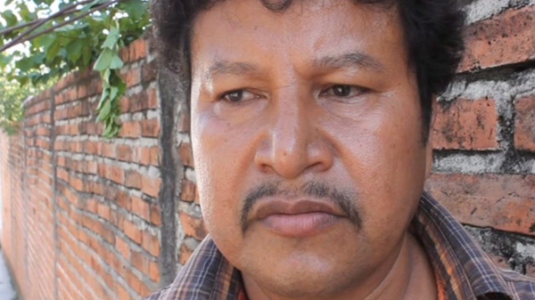 Activist Mariano Abarca Roblero is shown in this still image taken from video Aug., 2009 in Chicomuselo, Chiapas. (Dominique Jarry-Shore / THE CANADIAN PRESS)