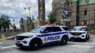 Ottawa police have closed Parliament Hill for an investigation. June 11, 2022. (Andrew Pinsent/Newstalk 580 CFRA)
