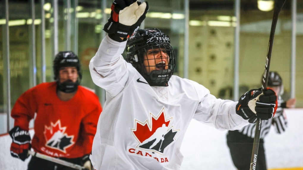 Canada national women's U18 team inter-squad game