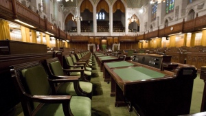 The House of Commons sits empty ahead the resumption of the session on Parliament Hill, Sept. 12, 2014 in Ottawa. THE CANADIAN PRESS/Adrian Wyld