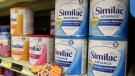 In this July 19, 2011, file photo, Similac baby formula is displayed on the shelves at Shaker's IGA in Olmsted Falls, Ohio. (AP Photo/Mark Duncan)