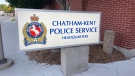 Chatham-Kent Police Service Headquarters in Chatham, Ont., on Thursday, June 16, 2022. (Submitted to CTV News Windsor)