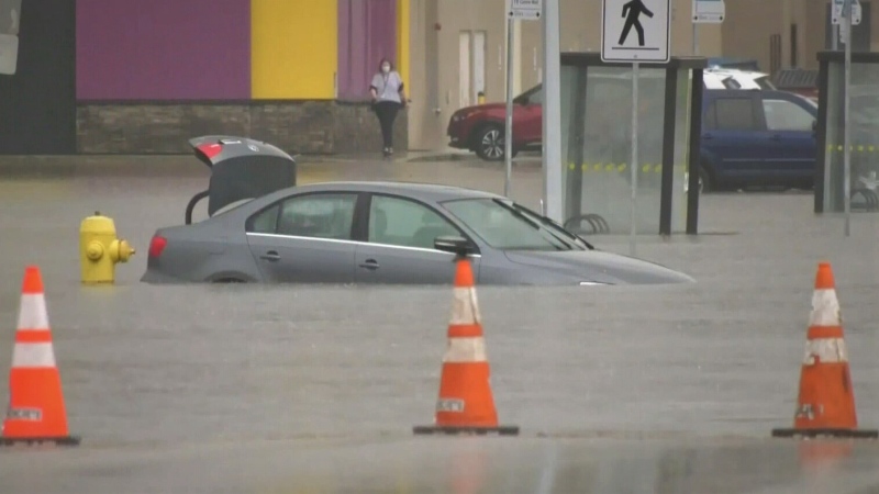 Flooding on Sask. streets