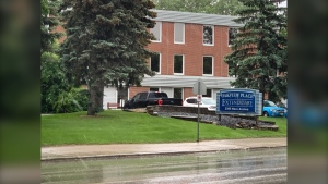 Extendicare Oakview Place personal care home in Winnipeg is seen on June 21, 2022. Winnipeg police and the WRHA are investigating allegations of abuse of 15 residents by two healthcare aides at the care home. (CTV News Winnipeg Photo Jamie Dowsett)