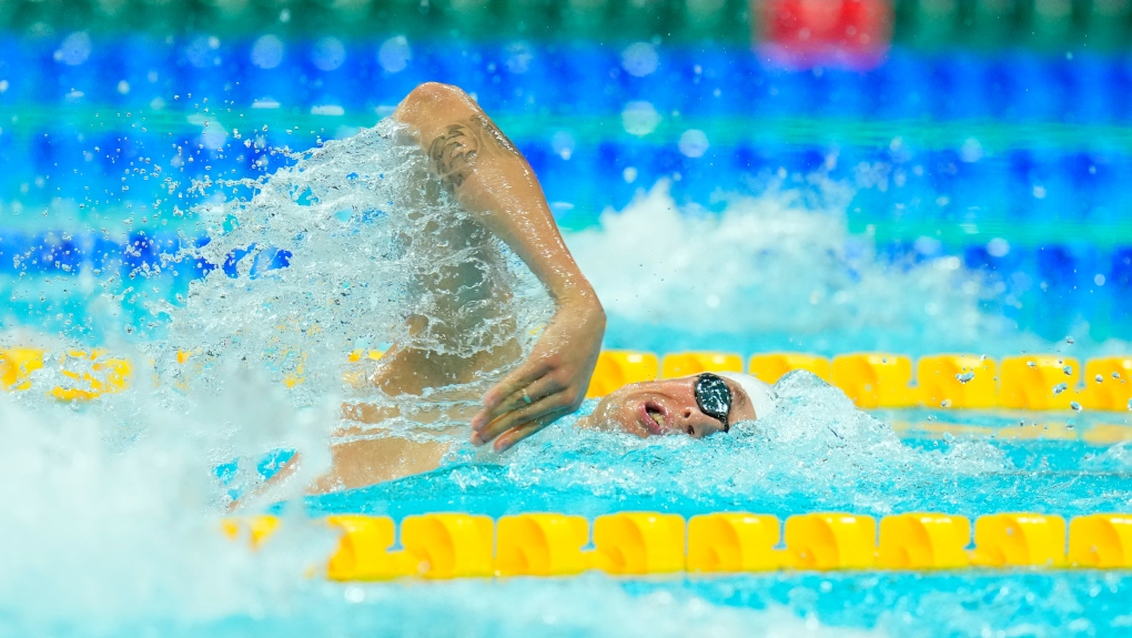 Ukrainian swimmer 