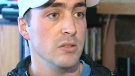 Jeff Adams, who survived an avalanche in Fernie, B.C., that killed eight people last year, speaks with CTV Calgary on Wednesday, Dec. 23, 2009.