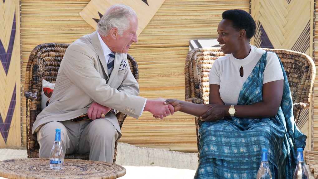 Prince Charles in Rwanda