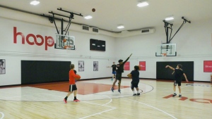 HoopLife has completed the finishing touches on its basketball based facility. (Brit Dort / CTV News)  