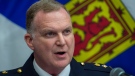 RCMP Supt. Darren Campbell provides an update of the investigation into the Nova Scotia shootings at RCMP headquarters in Dartmouth, N.S., Thursday, June 4, 2020. (THE CANADIAN PRESS/Andrew Vaughan)