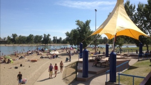 The Sikome Aquatic Facility opened for the season on June 24, 2022. (Alberta Parks)