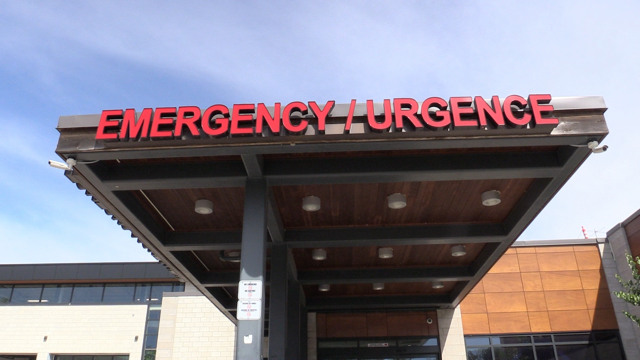 Georgian Bay General Hospital in Midland, Ont. (CTV News/Mike Arsalides)