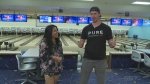 Josh and Joanna try their hand at bowling