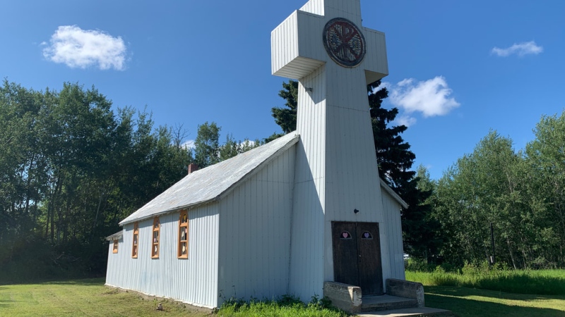 Our Lady of the Smile parish. (Meadow Lake Catholic Church)