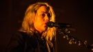 Phoebe Bridgers, performing during the 50th Glastonbury Festival in England, called the US Supreme Court justices who overturned the case as "irrelevant." (Guy Bell/Shutterstock via CNN)
