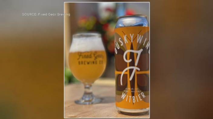 A new beer made from butterfly yeast at Fixed Gear Brewing Co.