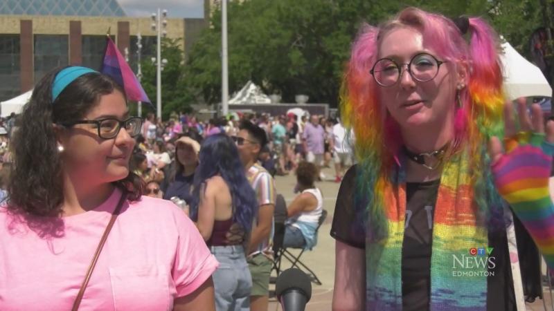 Edmonton Pride festival takes over downtown