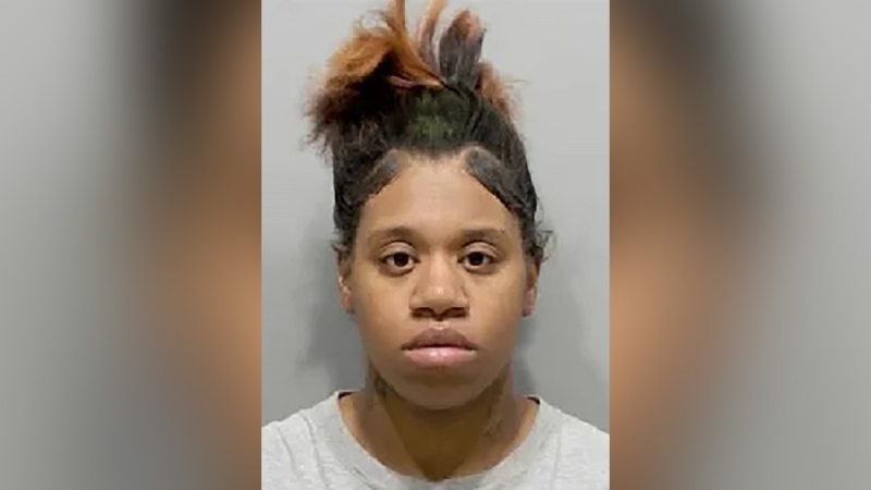 Azuradee France, mother of the child found in a freezer in the basement of her Detroit home. (Source: Detroit Police Department via CNN)