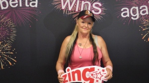 Juanita Melenko won $1 million. (WCLC)