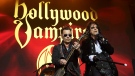Johnny Depp, left, and Alice Cooper, performs with their band 'Hollywood Vampires' Wednesday, June 1, 2016 at the music venue in the former Horsens State Prison, in Horsens, Jutland, Denmark. (Claus Bonnerup/Polfoto via AP) DENMARK OUT
