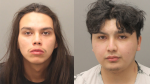 Police say Wilfred James Chartrand, 18, and Carson Richard, 20 are being sought by police. (Image Source: Manitoba RCMP)