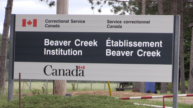 Beaver Creek Institution, a medium-security prison, in Gravenhurst, Ont. (CTV News/Mike Arsalides)