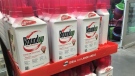 In this, Feb. 24, 2019, file photo, containers of Roundup are displayed at a store in San Francisco. (AP Photo/Haven Daley, File)
