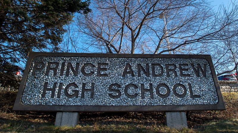 Prince Andrew High School is seen in Dartmouth, N.S. on Monday, Dec.16, 2019. THE CANADIAN PRESS/Andrew Vaughan 