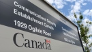 A sign for the Government of Canada's Communications Security Establishment (CSE) is seen outside their headquarters in the east end of Ottawa on Thursday, July 23, 2015. THE CANADIAN PRESS/Sean Kilpatrick