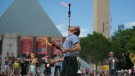 Two popular Edmonton festivals are teaming up in 2022. The Works Art and Design Festival is partnering up with the Edmonton Street Performers Festival.
