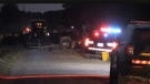 Serious single vehicle car crash southwest of Hensall - Tuesday, June 28, 2022 (Daryl Newcombe/CTV News)